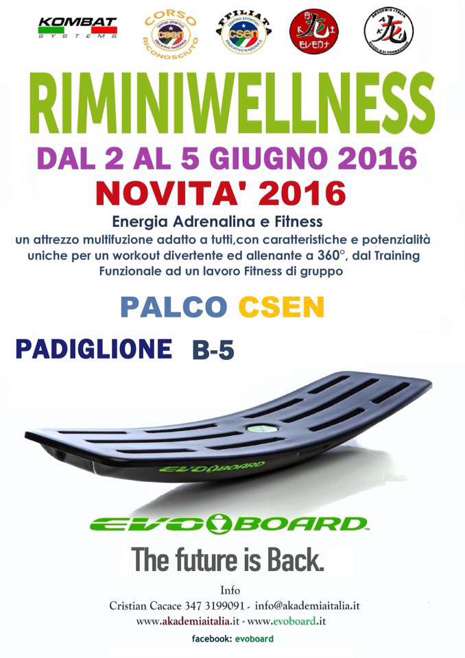 Rimini Wellness 2016 - Evoboard